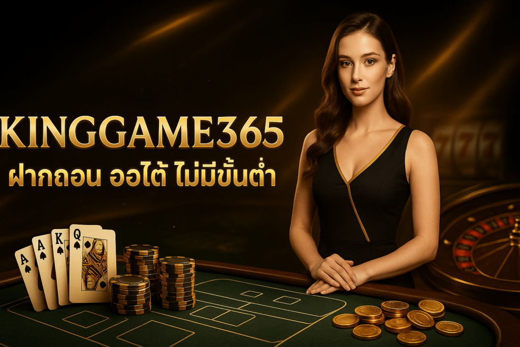 KINGGAME365 ฝากถอน ออโต้ ไม่มีขั้นต่ำ