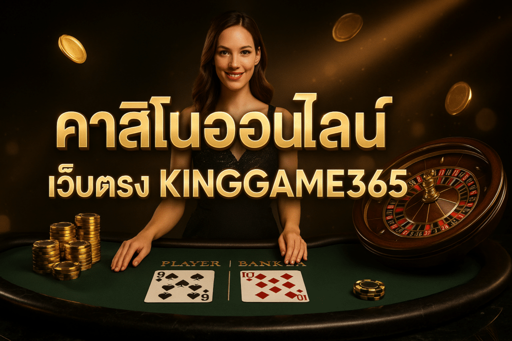 คาสิโนออนไลน์ เว็บตรง KINGGAME365